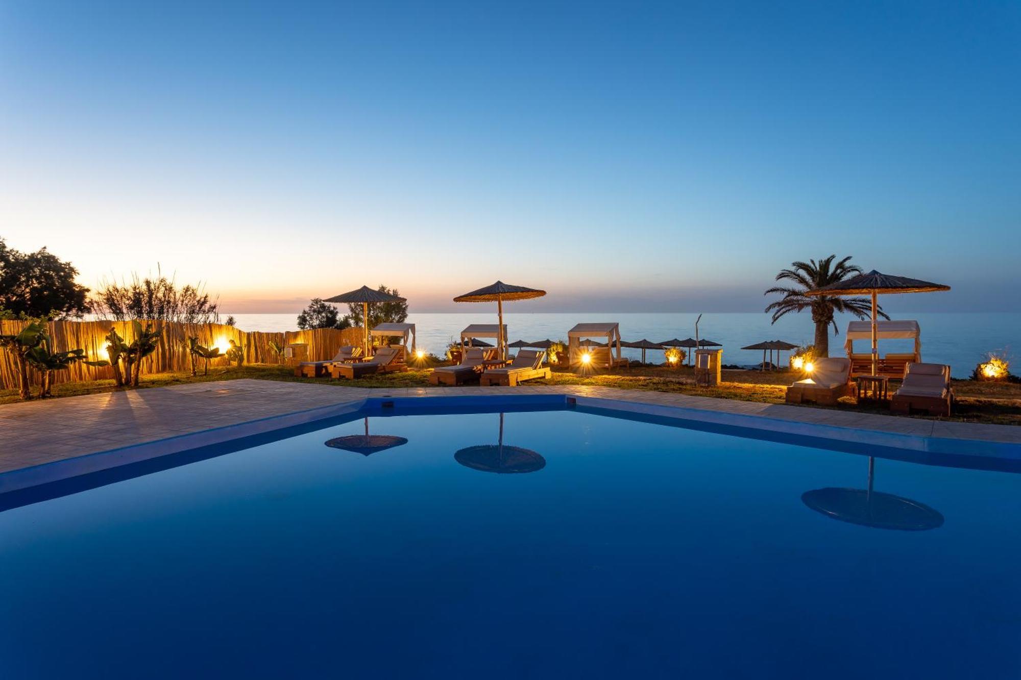 Azul Eco Hotel Ajía Galíni Kültér fotó